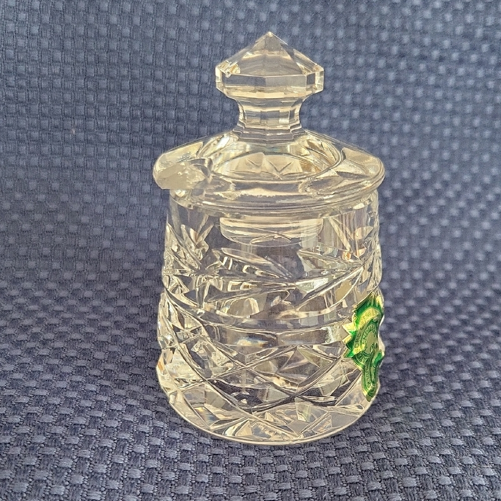 Waterford 'Glandore' Mustard Jar